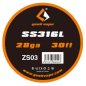Preview: GeekVape SS316L Wickeldraht 28ga