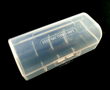 Plastik Box für 1x 26650 Akku