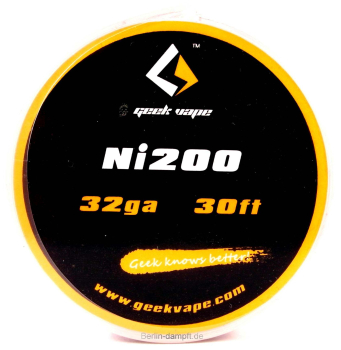 Preview: GeekVape Ni200 Wickeldraht 32ga
