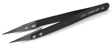 Coil Master Keramik Pinzette (gerade) Schwarz