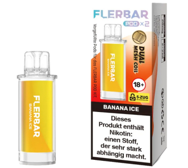 Flerbar Prefilled Pods -Banana Ice- 20mg (2 St.)