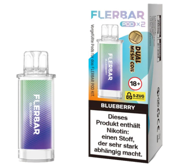 Flerbar Prefilled Pods -Blueberry- 20mg (2 St.)