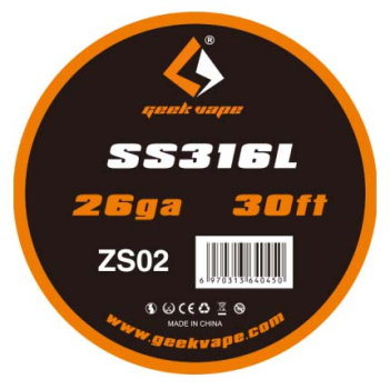 GeekVape SS316L Wickeldraht 26ga
