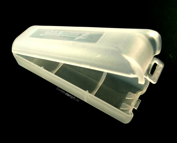 Plastik Box für 1x 18650 Akku