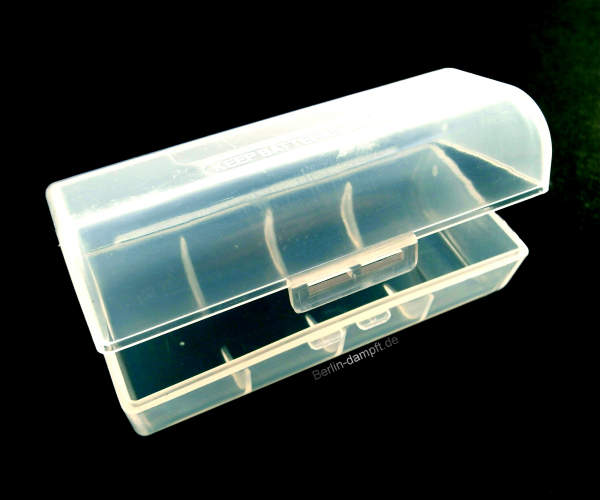 Plastik Box für 1x 26650 Akku