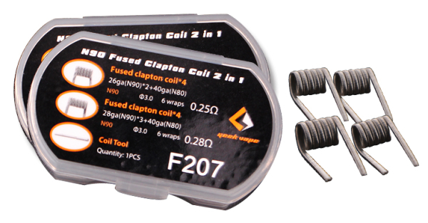 GeekVape N90 Fused Clapton 2 in 1 Coils F207