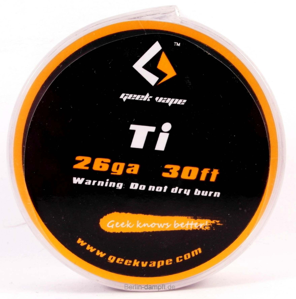 GeekVape Ti Wickeldraht 26ga