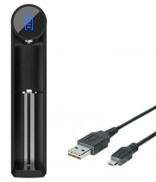 Efest SLIM K1 LI-Ionen 18650 USB Ladegerät e Zigarette Akku 