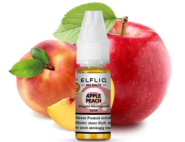 ELFLIQ Nikotinsalz Liquid "Apple Peach" 20mg/ml (10ml)