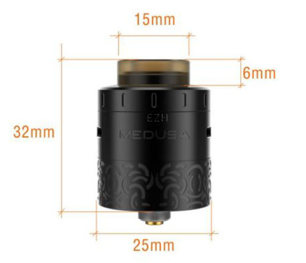 Geekvape Medusa RDTA Tröpfelverdampfer (25mm)