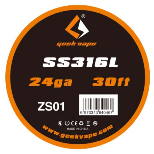 GeekVape SS316L Wickeldraht 24ga