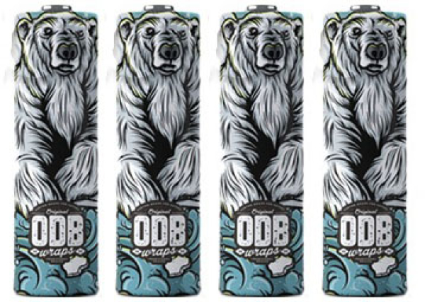 ODB 18650 Schrumpfschlauch "Polar" - Batterie Wraps (4 St.)