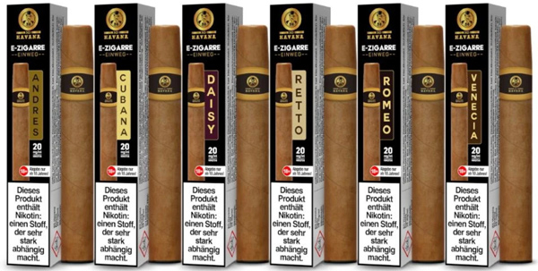 XO HAVANA Cigar Vape Einweg E-Zigarren